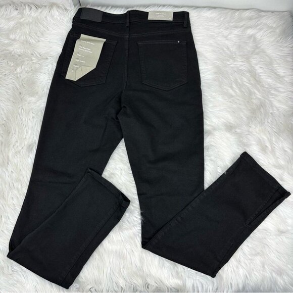 Everlane Women's NWT Black The Way-High Skinny Split Hem Organic Jean W31/L32.5 - Picture 4 of 11